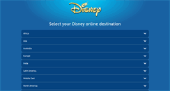 Desktop Screenshot of gonzo.disneyinternational.com
