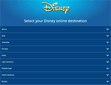Tablet Screenshot of printstation.disneyinternational.com